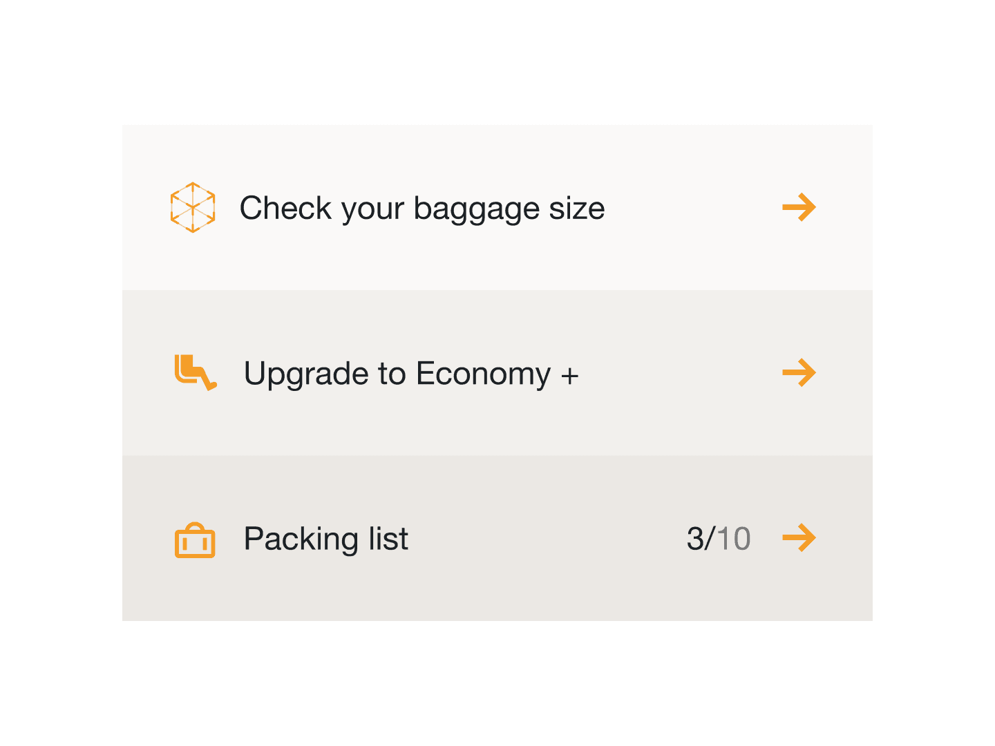 Airtravel 14 - App UI 