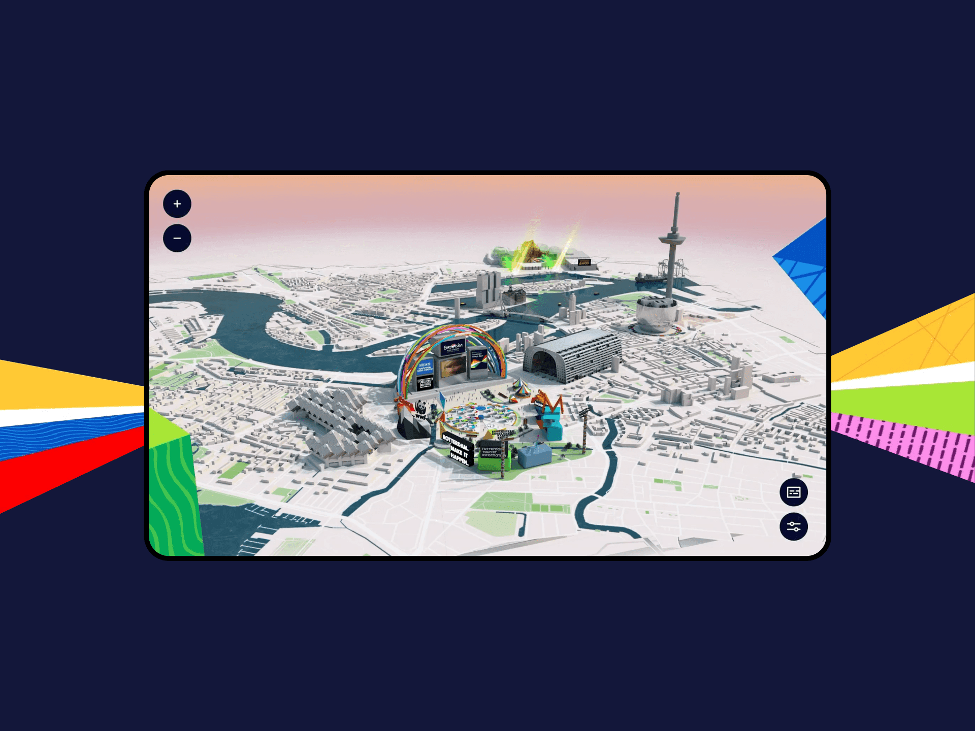 Eurovision 06 - 3D World with UI elements